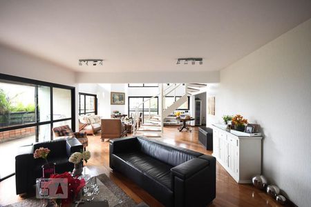 Sala de apartamento à venda com 4 quartos, 291m² em Paraíso do Morumbi, São Paulo