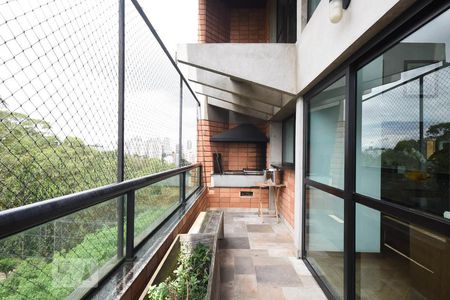 Varanda Gourmet	 de apartamento à venda com 4 quartos, 291m² em Paraíso do Morumbi, São Paulo