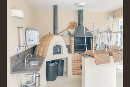 Apartamento à venda com 43m², 1 quarto e 1 vagaChurrasqueira 