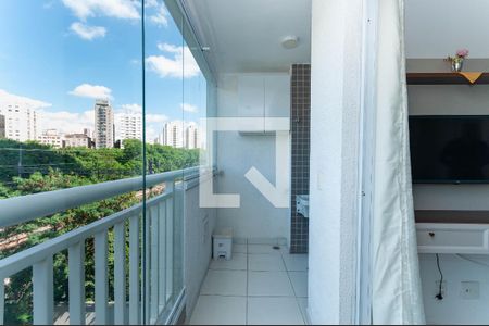 Varanda de apartamento para alugar com 2 quartos, 42m² em Barra Funda, São Paulo