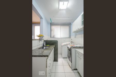 Cozinha de apartamento à venda com 2 quartos, 49m² em Salgado Filho, Belo Horizonte