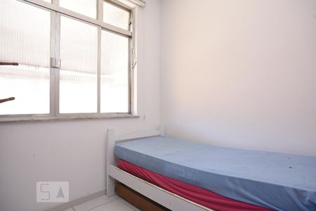 Quarto 1 com Armario e Cama Solteiro de apartamento à venda com 2 quartos, 68m² em Moneró, Rio de Janeiro