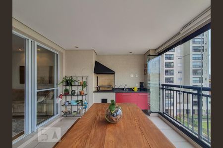 Apartamento à venda com 94m², 2 quartos e 1 vagaTerraço gourmet