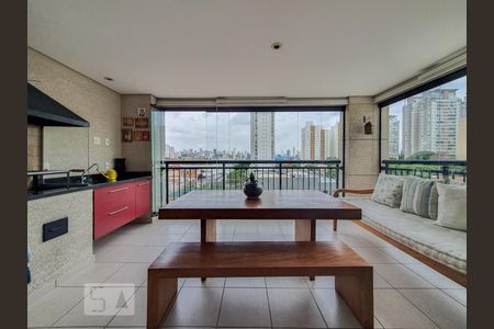 Apartamento à venda com 94m², 2 quartos e 1 vagaTerraço gourmet