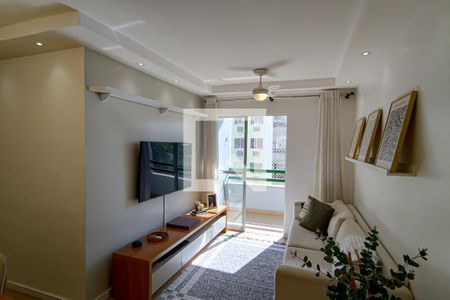sala de apartamento à venda com 2 quartos, 64m² em Pechincha, Rio de Janeiro