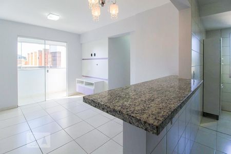 Sala de apartamento para alugar com 2 quartos, 62m² em St. Negrão de Lima, Goiânia