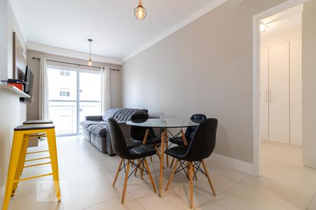 Sala de apartamento à venda com 1 quarto, 54m² em Alphaville Industrial, Barueri