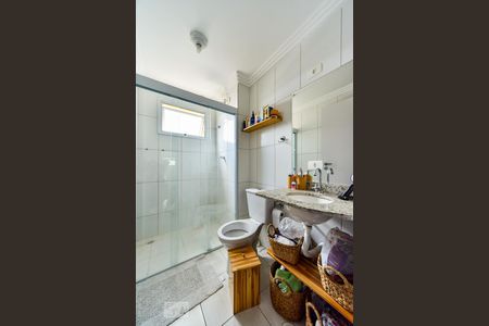 Banheiro Social de apartamento para alugar com 2 quartos, 59m² em Centro, São Bernardo do Campo
