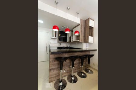 Cozinha americana de apartamento para alugar com 1 quarto, 40m² em Jardim Botânico, Rio de Janeiro