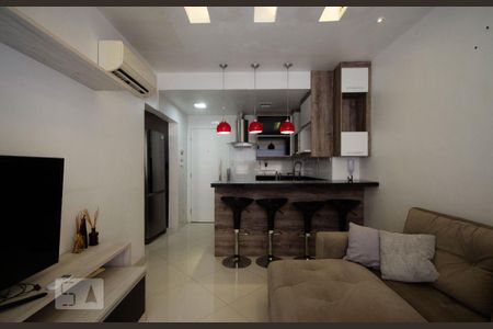 Sala de apartamento para alugar com 1 quarto, 40m² em Jardim Botânico, Rio de Janeiro