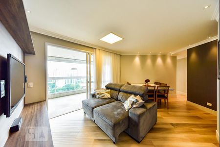 Sala de apartamento à venda com 3 quartos, 106m² em Nova Petrópolis, São Bernardo do Campo
