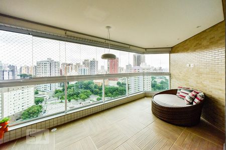 Varanda Gourmet de apartamento à venda com 3 quartos, 106m² em Nova Petrópolis, São Bernardo do Campo