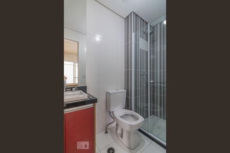 Banheiro de apartamento para alugar com 1 quarto, 36m² em Rudge Ramos, São Bernardo do Campo