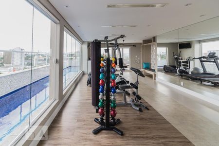 Apartamento para alugar com 36m², 1 quarto e 1 vaga Apartamento para alugar com 36m², 1 quarto e 1 vagaAcademia