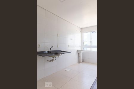 Cozinha e Área de Serviço de apartamento à venda com 1 quarto, 44m² em Passo das Pedras, Porto Alegre