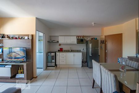 Sala de apartamento para alugar com 2 quartos, 61m² em Serraria, São José