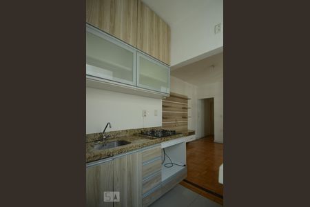 Cozinha de apartamento à venda com 1 quarto, 40m² em Centro Histórico, Porto Alegre