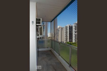 Varanda da Sala de apartamento à venda com 3 quartos, 89m² em Barra da Tijuca, Rio de Janeiro