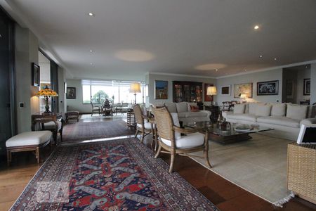 Sala de apartamento à venda com 4 quartos, 520m² em Vila Suzana, São Paulo