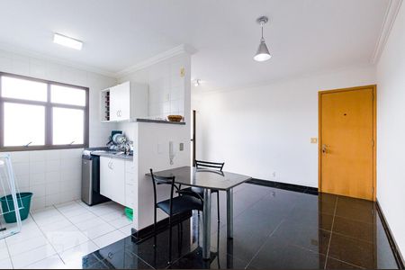 Sala - Cozinha de apartamento para alugar com 1 quarto, 56m² em Jardim Planalto, Campinas