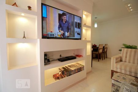 Detalhe Sala de apartamento à venda com 2 quartos, 54m² em Cidade das Flores, Osasco