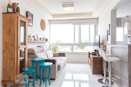 Sala de apartamento à venda com 2 quartos, 66m² em São João, Porto Alegre