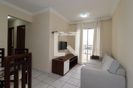Sala de apartamento para alugar com 2 quartos, 51m² em Jardim Sílvia, Santo André