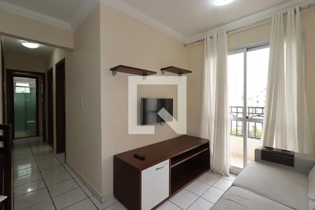 Sala de apartamento para alugar com 2 quartos, 51m² em Jardim Sílvia, Santo André