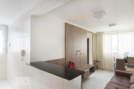 Cozinha/Sala de apartamento à venda com 2 quartos, 47m² em Vila Carminha, Campinas