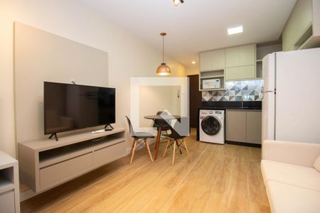 Sala de kitnet/studio para alugar com 1 quarto, 28m² em Asa Norte, Brasília