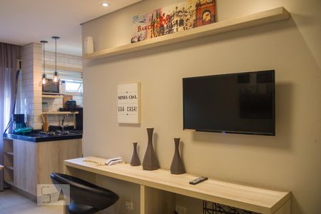 Sala de apartamento para alugar com 1 quarto, 37m² em Bela Vista, São Paulo