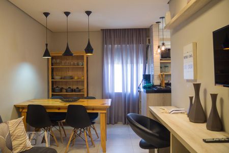 Sala de apartamento para alugar com 1 quarto, 37m² em Bela Vista, São Paulo