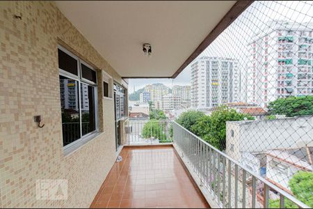 Varanda da Sala de apartamento para alugar com 2 quartos, 80m² em Rio Comprido, Rio de Janeiro