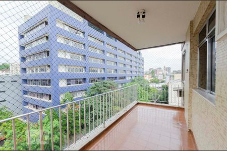 Varanda da Sala de apartamento para alugar com 2 quartos, 80m² em Rio Comprido, Rio de Janeiro