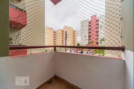 Varanda da Sala de apartamento para alugar com 2 quartos, 57m² em Parque São Vicente, Santo André