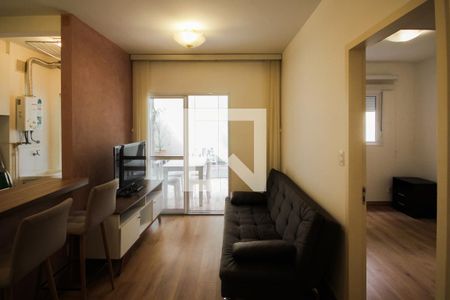 Sala de apartamento à venda com 1 quarto, 72m² em Cambuci, São Paulo