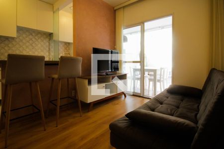 Sala de apartamento à venda com 1 quarto, 72m² em Cambuci, São Paulo