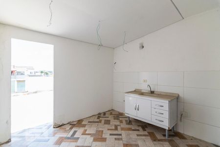 Cozinha Cobertura de apartamento à venda com 2 quartos, 72m² em Vila Helena, Santo André