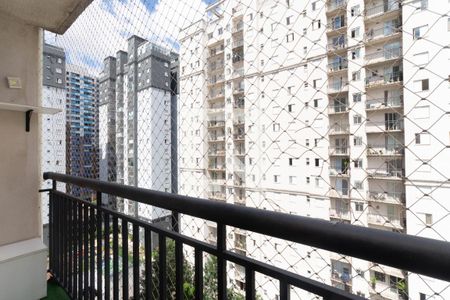 Varanda da Sala de apartamento para alugar com 3 quartos, 63m² em Vila Augusta, Guarulhos
