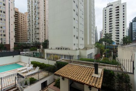 Vista de apartamento à venda com 3 quartos, 95m² em Indianópolis, São Paulo