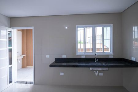 Cozinha de casa para alugar com 2 quartos, 136m² em Parque Novo Oratório, Santo André