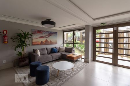 Studio para alugar com 46m², 1 quarto e 1 vagaHall social