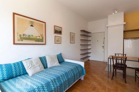Sala de apartamento para alugar com 1 quarto, 40m² em Consolação, São Paulo