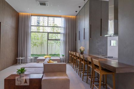 Apartamento à venda com 51m², 1 quarto e 1 vaga Apartamento à venda com 51m², 1 quarto e 1 vagaÁrea comum - Salão de festas