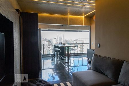 Sala de apartamento à venda com 1 quarto, 51m² em Barra Funda, São Paulo
