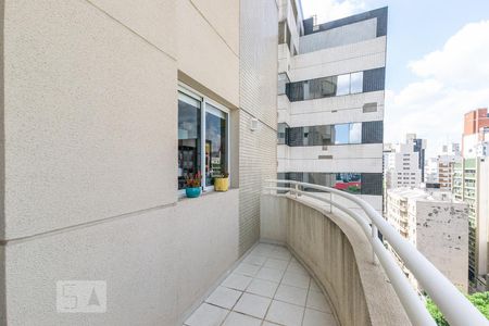 Varanda de apartamento para alugar com 1 quarto, 70m² em Itaim Bibi, São Paulo