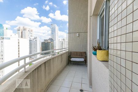 Varanda de apartamento para alugar com 1 quarto, 70m² em Itaim Bibi, São Paulo