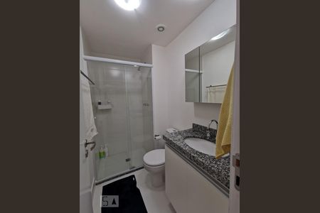 Banheiro de kitnet/studio à venda com 1 quarto, 24m² em Campos Elíseos, São Paulo