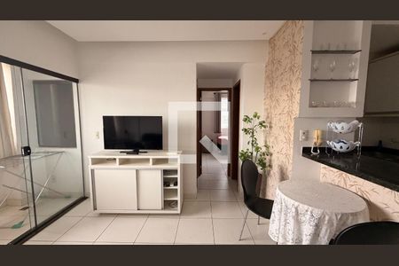 Sala de apartamento para alugar com 2 quartos, 50m² em Setor Bueno, Goiânia