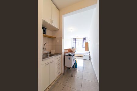 Studio à venda com 30m², 1 quarto e sem vagaCozinha